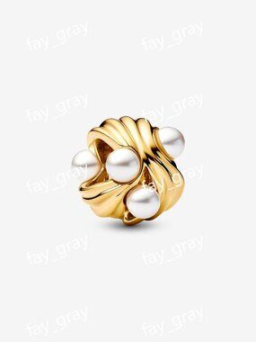 Pandora Abstract Waves Charm